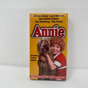 Annie VHS 1997 SEALED NEW Broadway Tribute Edition‎ Never Opened Tape